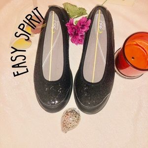 Easy Spirit 360 size 9 1/2 black sequins (Smoke Free Home)
